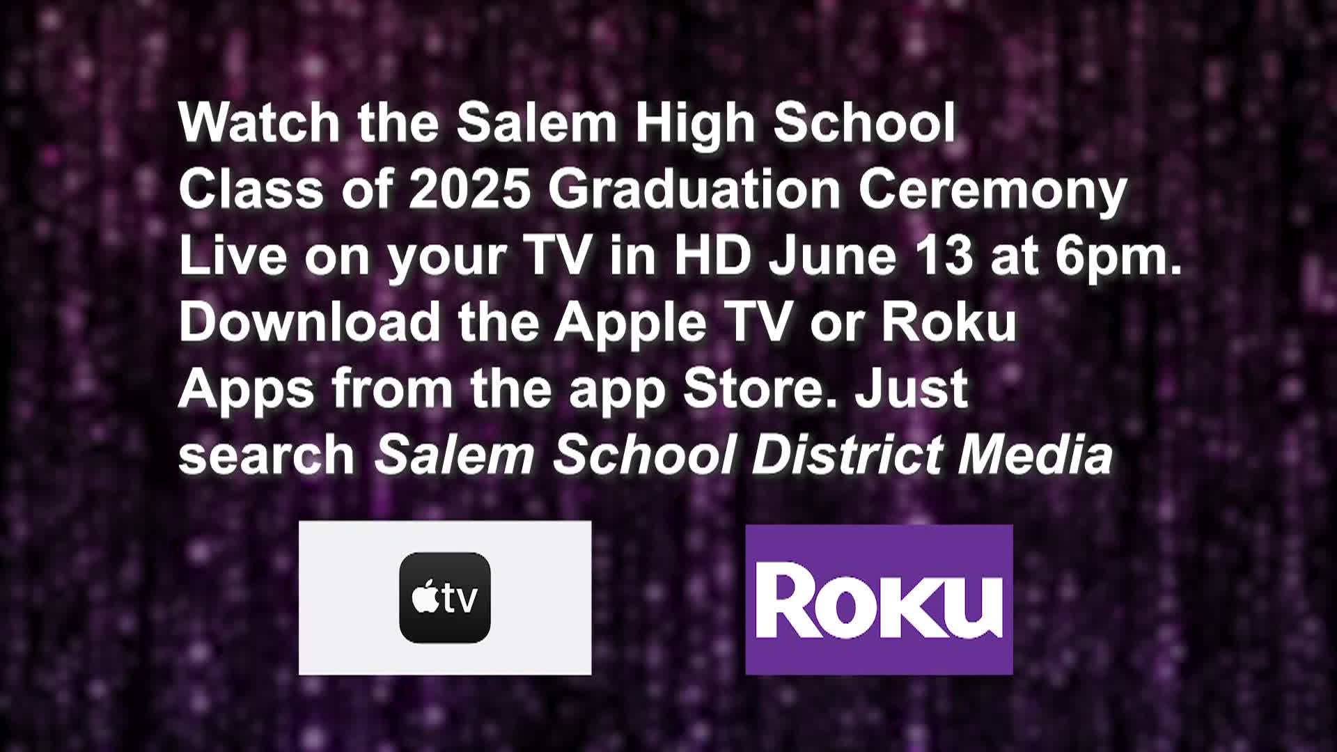 2025 Graduation HD App Promo