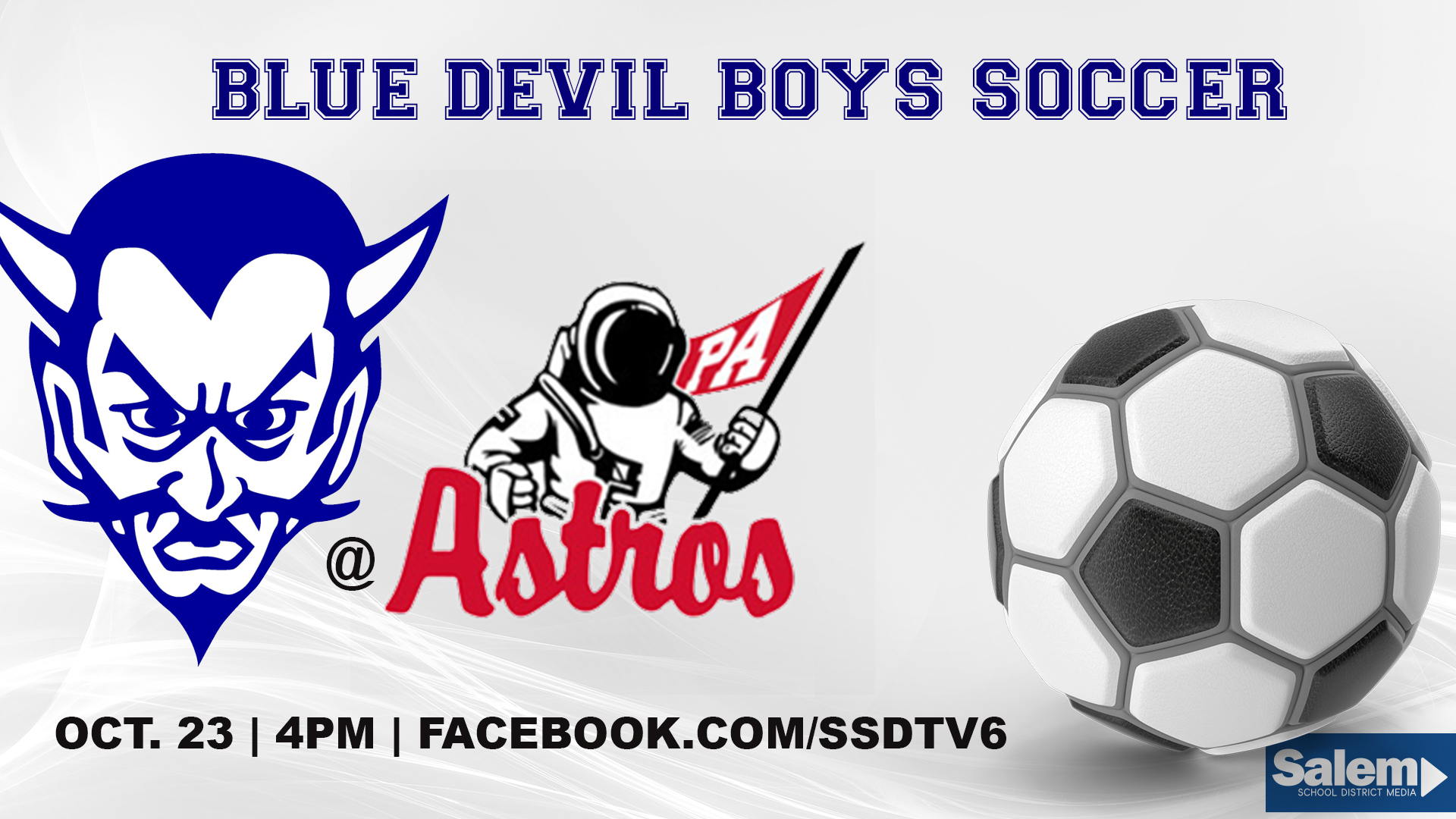 BLUE DEVIL BOYS SOCCER | Salem at Pinkerton - October 23, 2025