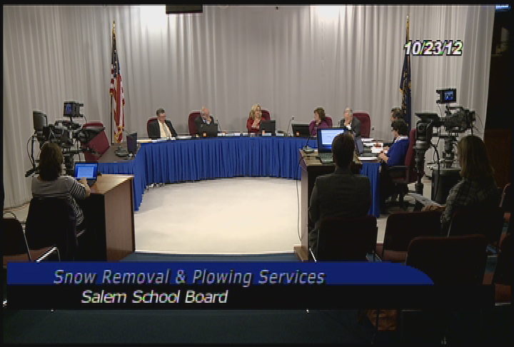 Salem School Board 10/23/12 - REBROADCAST